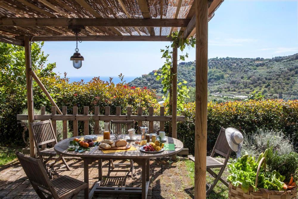 Uliveto Saglietto Agriturismo A Poggi Apartments Imperia Ngoại thất bức ảnh