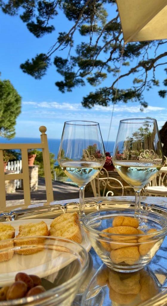 Uliveto Saglietto Agriturismo A Poggi Apartments Imperia Ngoại thất bức ảnh