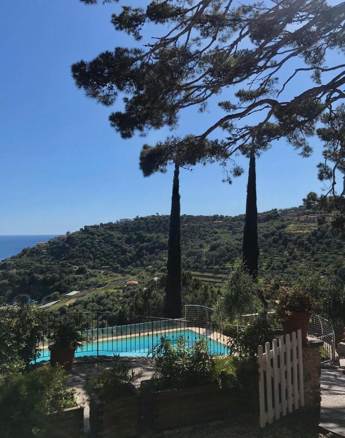 Uliveto Saglietto Agriturismo A Poggi Apartments Imperia Ngoại thất bức ảnh